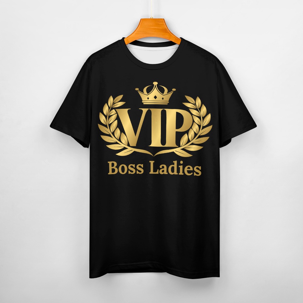 VIP Boss Ladies 100% Cotton T-Shirt - Image 4